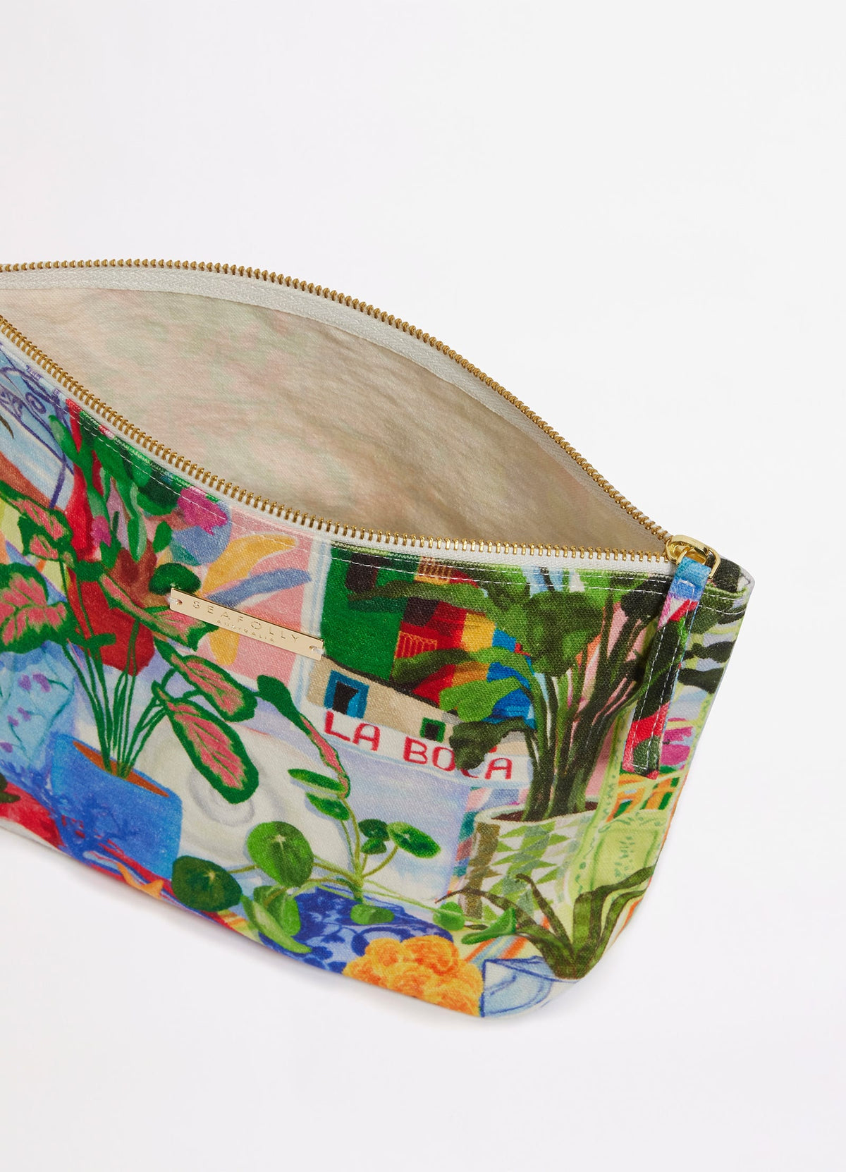 La Boca Zip Top Pouch Bag