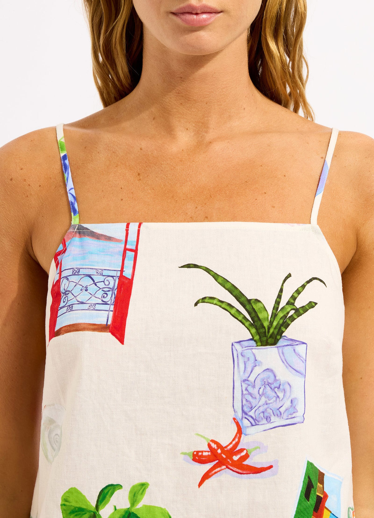 La Boca Bandeau Mini Dress