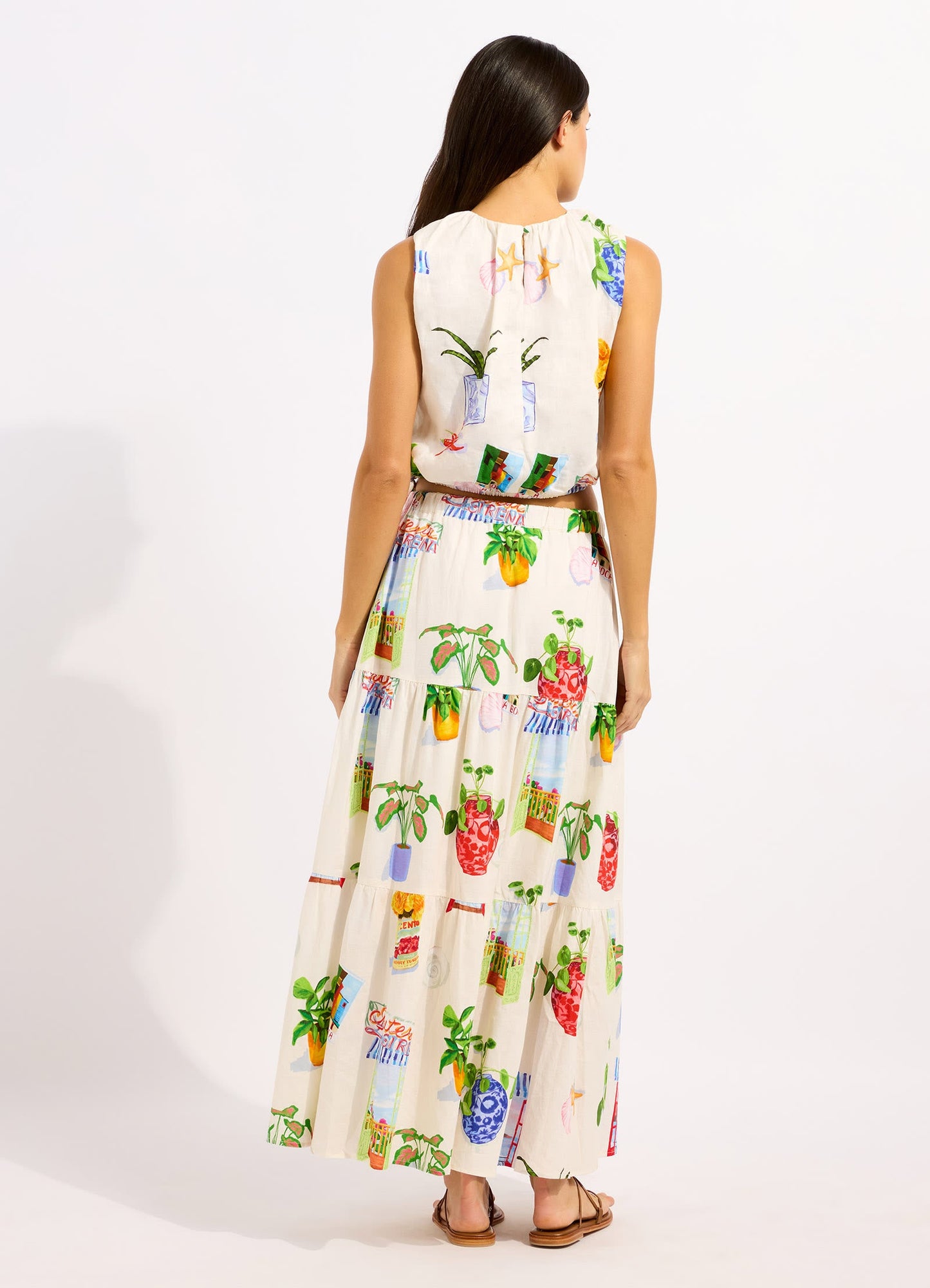 La Boca Drawcord Waist Top