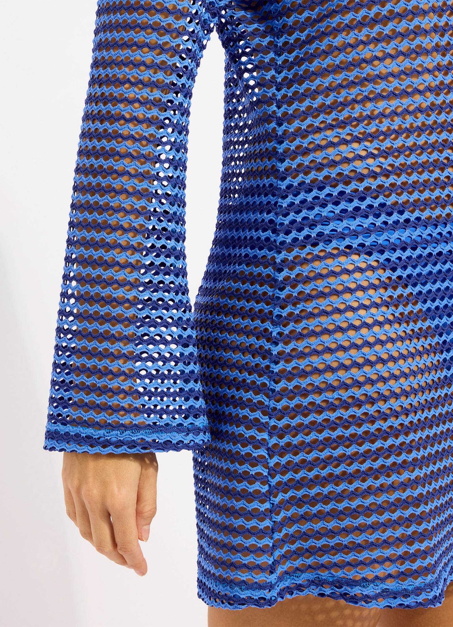 Mesh Effect Kaftan