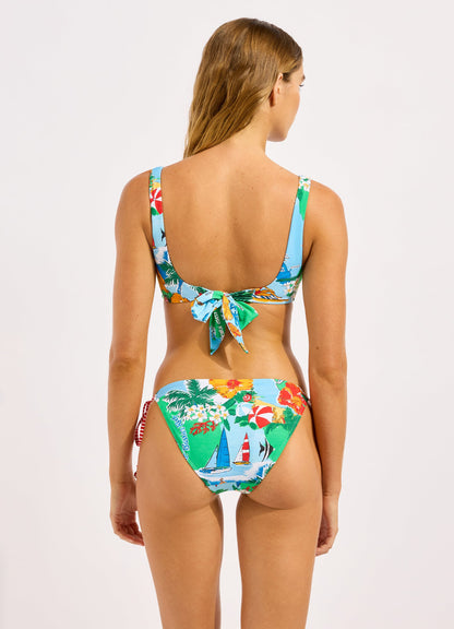 Viva Vacation Triangle Bikini Top