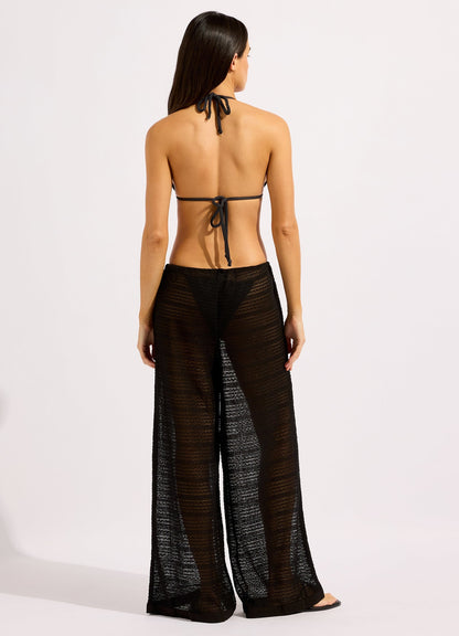 Beachedit Drawstring Lace Pant