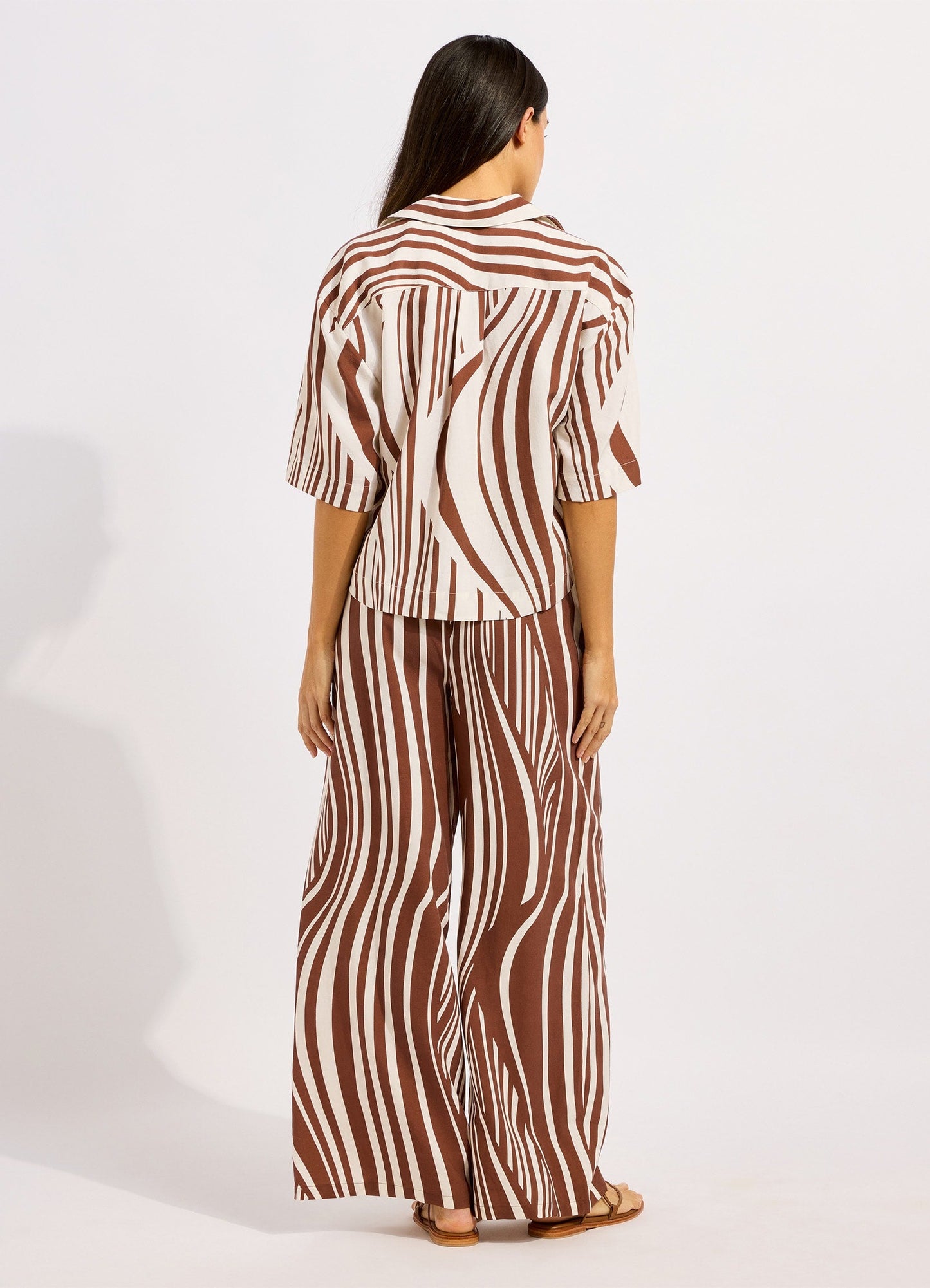 Coastline Drawcord Wide Leg Pant