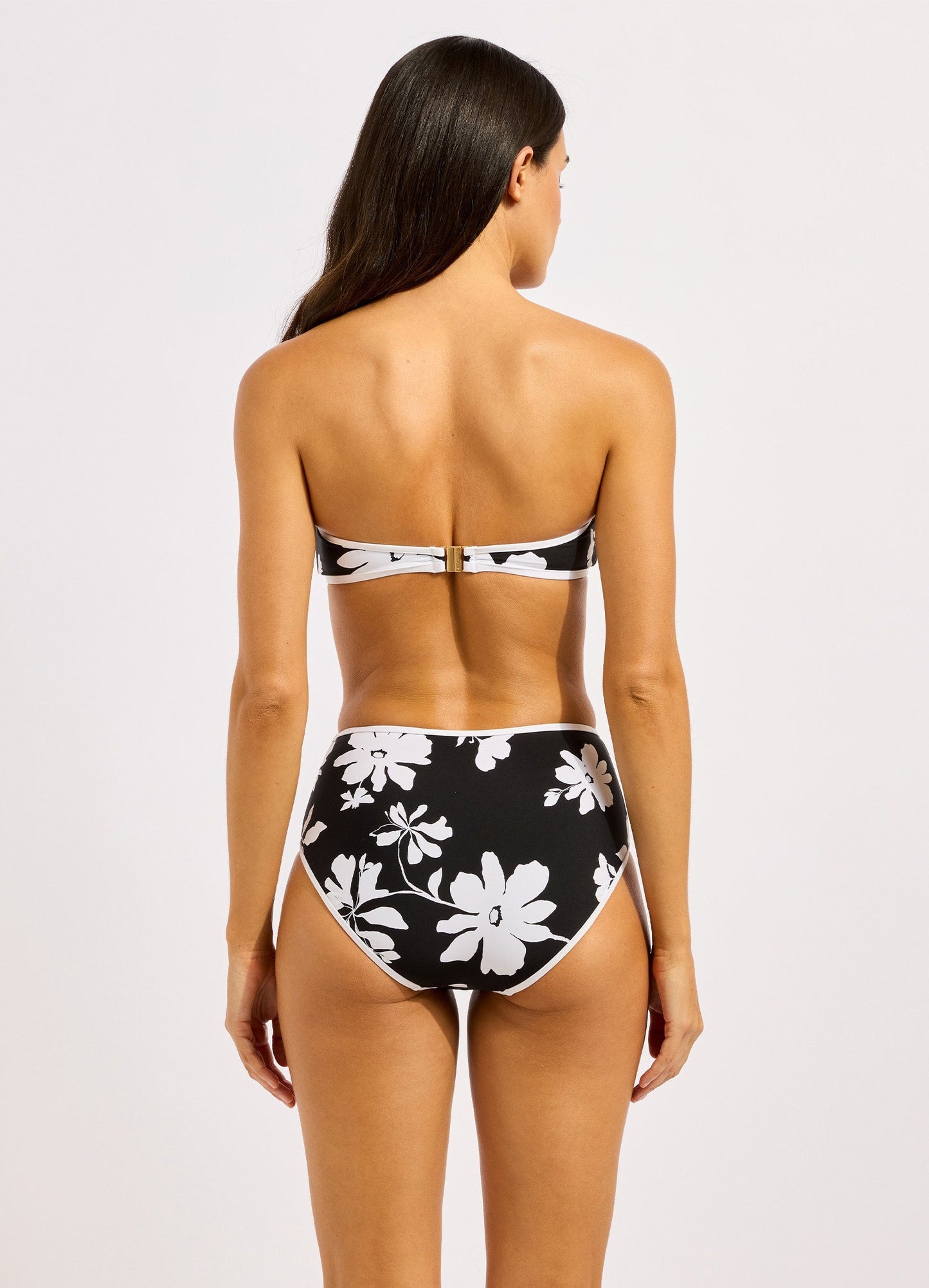 Mayflower Ring Front Bandeau Bikini Top