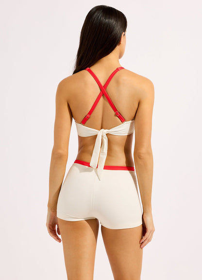 Bandwave Multi Fit Trim Front Bralette Bikini Top