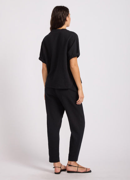 Double Gauze Tapered Pant