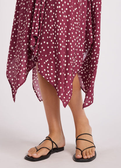 Dolce Dot Scarf Dress