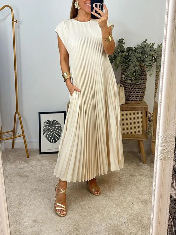 ✨Women's Pleated Simple Elegant Dress