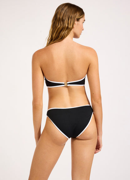 Beach Bound Hipster Bikini Bottom - Black