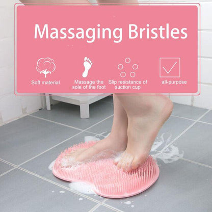 Back Scrubber for Shower | Foot Scrubber & Body Exfoliating Mat