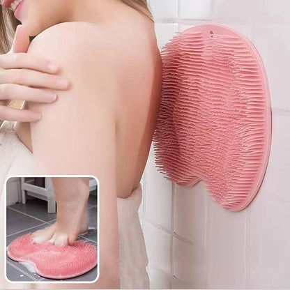 Back Scrubber for Shower | Foot Scrubber & Body Exfoliating Mat