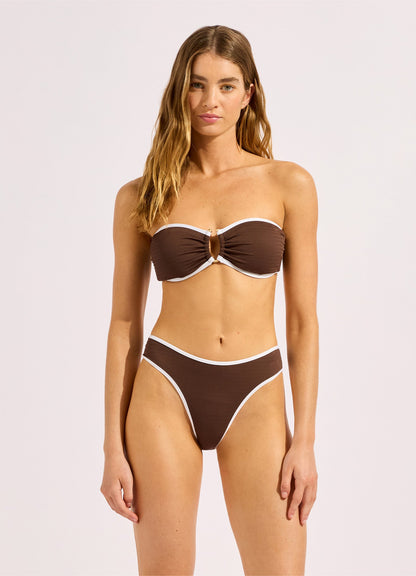 Beach Bound High Leg Bikini Bottom