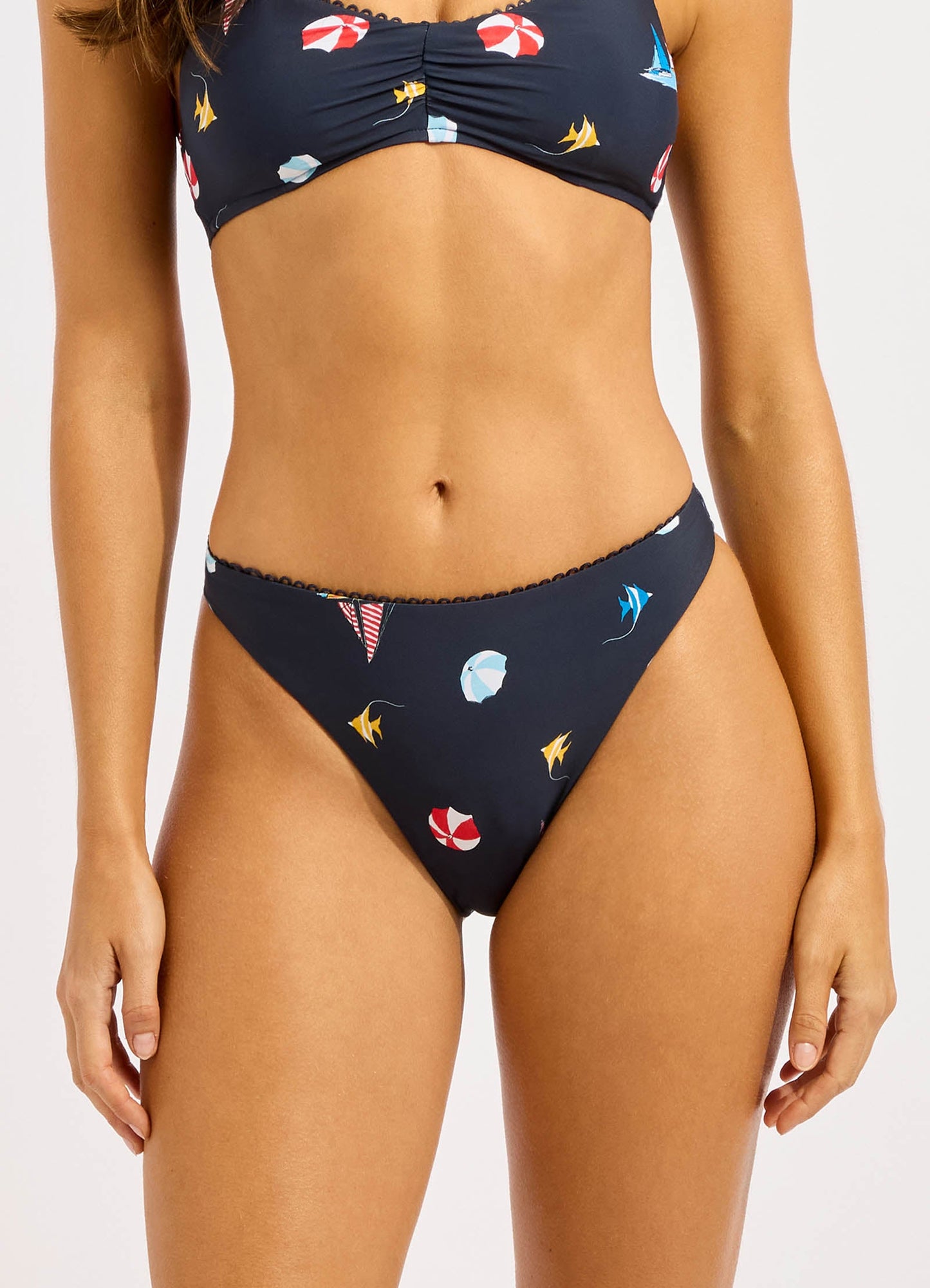 Beachclub High Leg Bikini Bottom