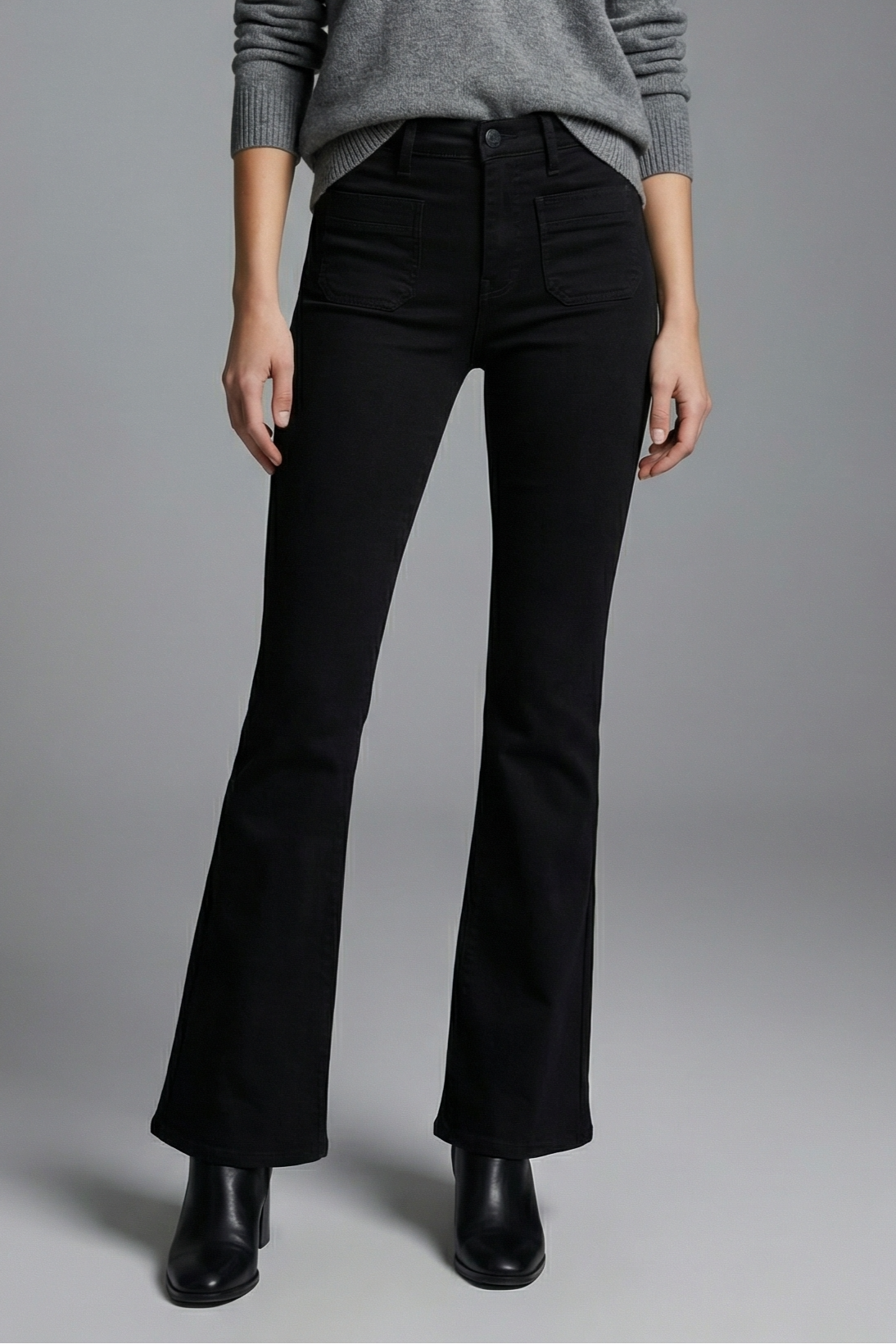 Amelie Tummy Control High Rise Bootcut Jeans