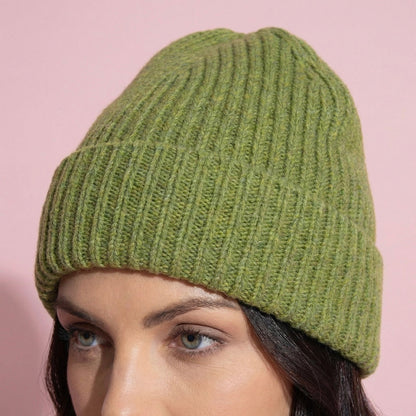 Anna-Kaci Soft Knit Winter Beanie with Warm Thick Ribbed Texture