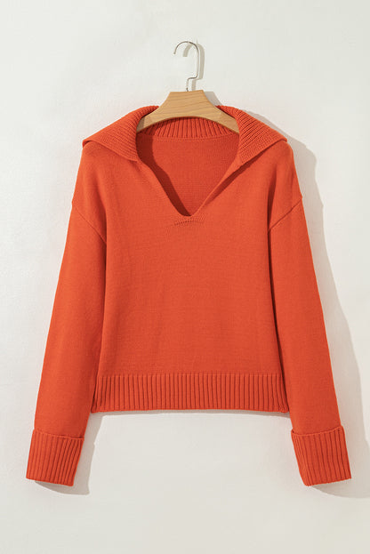 Threaded Pear Avery Edge Sexy Elegant Sweater