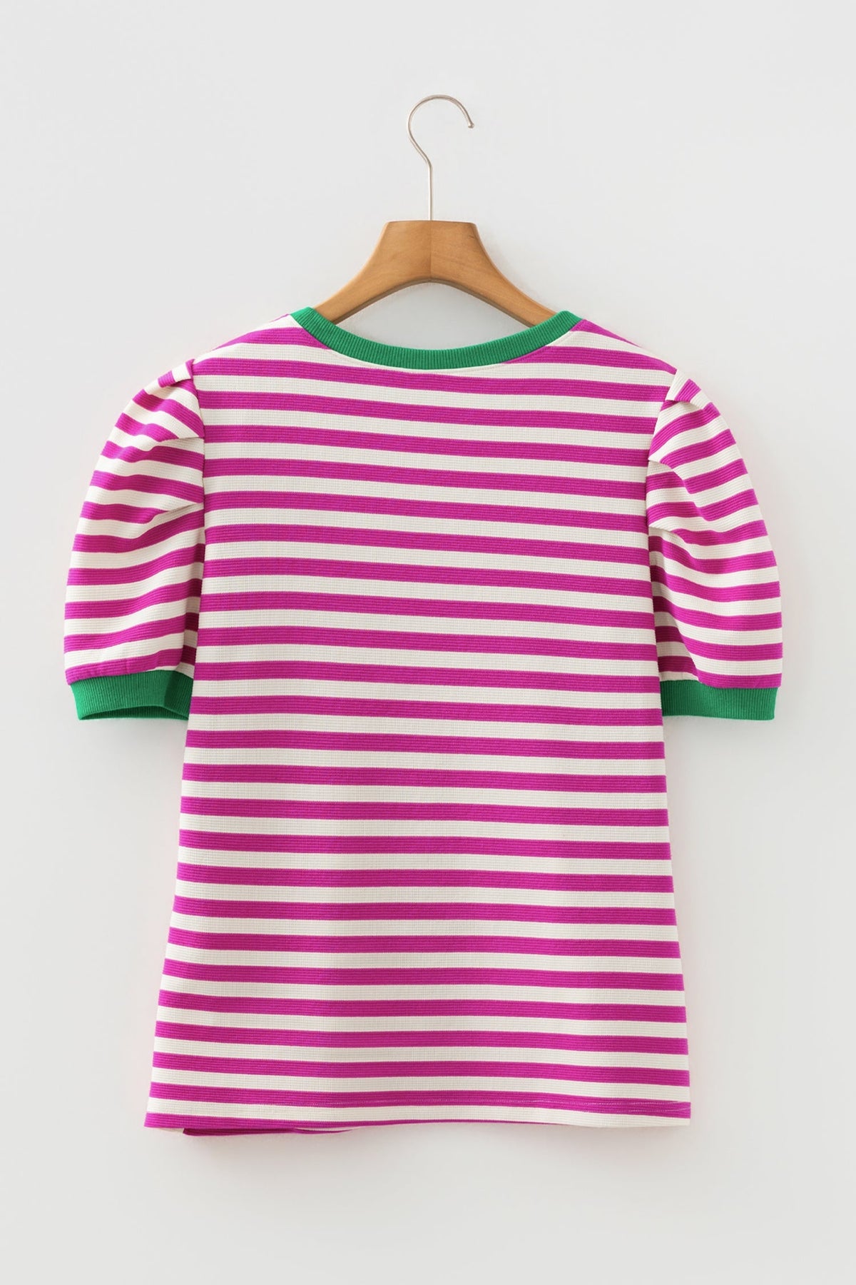 Threaded Pear Nova Sleeve Contrast Trim Tee