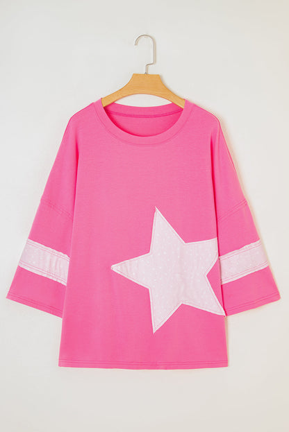 Threaded Pear Laylani Bracelet Sleeve Loose PLUS Tee