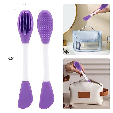 Facial Cleansing Brush | Silicone Face Scrubber Tool