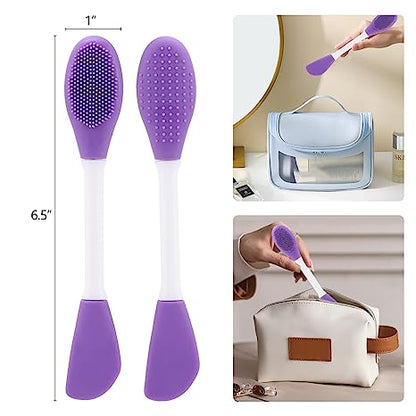 Facial Cleansing Brush | Silicone Face Scrubber Tool