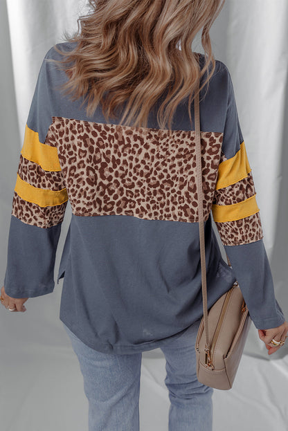 Threaded Pear Serenity Drop Shoulder top Long Sleeve Top