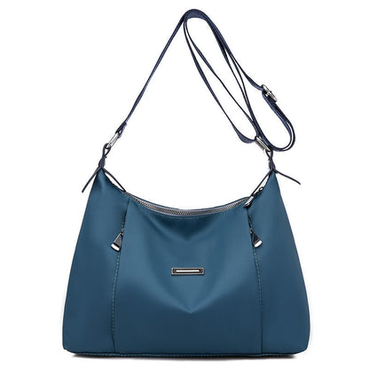 Fashion Oxford Cloth Shoulder Bag | Simple Lightweight Women’s Crossbody Bag | Waterproof Nylon Daily Sling Purse | Minimalist Multi-Pocket Travel Messenger Bag