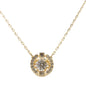 Swarovski Sparkling Dance Gold Necklace