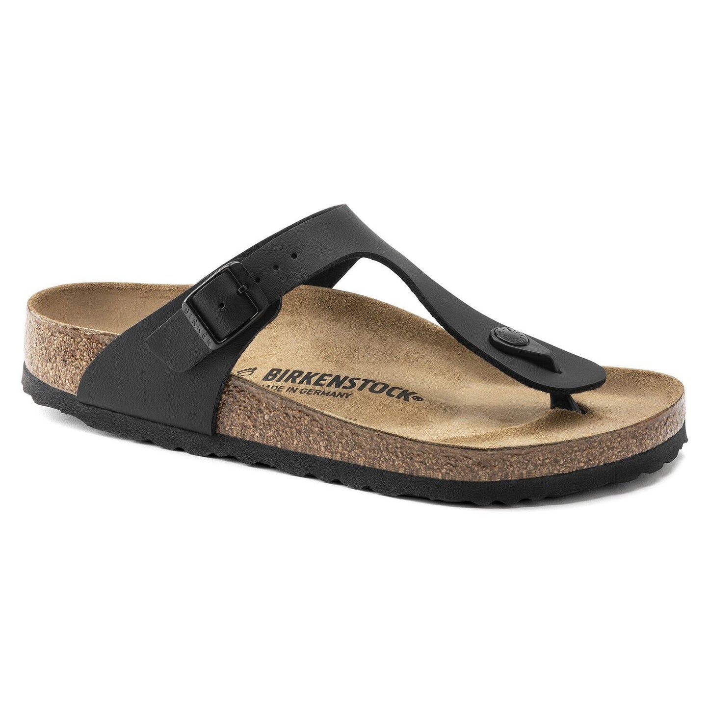 Birkenstock Gizeh Birko-Flor Black Sandals