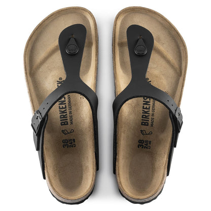 Birkenstock Gizeh Birko-Flor Black Sandals