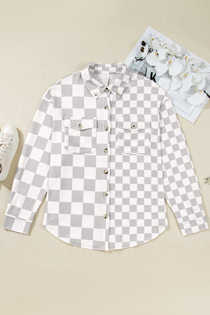 Threaded Pear Emily Down Casual Western Plus Jacket