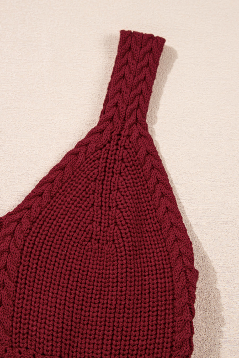 Threaded Pear Parker Pointelle Slim Fit Sweater