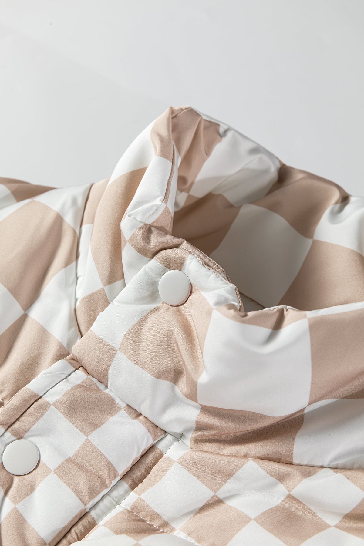 Threaded Pear Ophelia Quilted Zip Up Vest