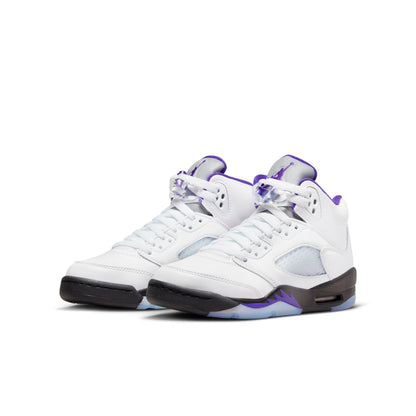 Air Jordan Youth Retro 5 Gs 'Dark Concord' Sneakers