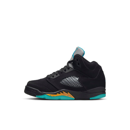 Air Jordan Preschool Retro 5 'Aqua' Ps Sneakers