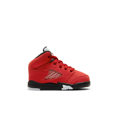 Air Jordan Toddlers Retro 5 'Raging Bull Red 2021' Td Sneakers