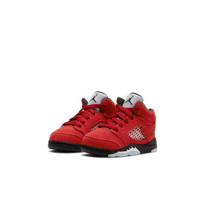 Air Jordan Toddlers Retro 5 'Raging Bull Red 2021' Td Sneakers