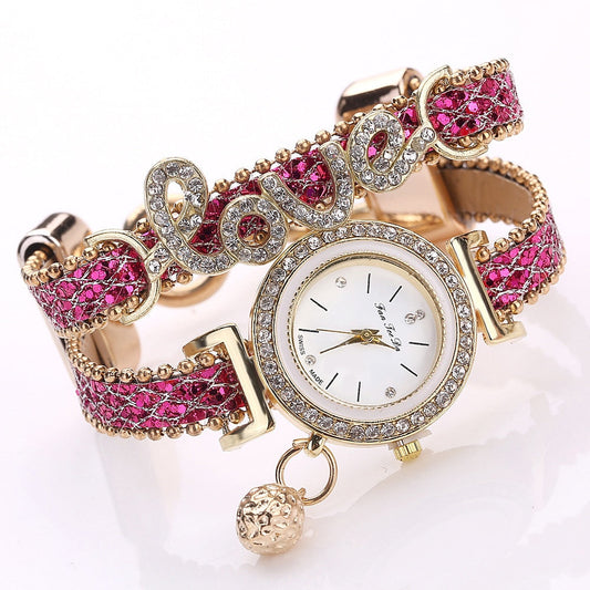 Fanteeda Luxury Women’s Bracelet Watch | High-Sense Rhinestone Dress Wristwatch | Trendy Minimalist Jewelry Clock for Ladies | Luxury-Label Statuesque Radiant Accessory | 2026 High-Fashion Emerald-Toned Fashion Essential