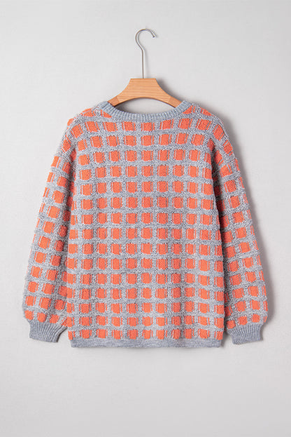 Threaded Pear Emma Oversized Side Slit Sweater