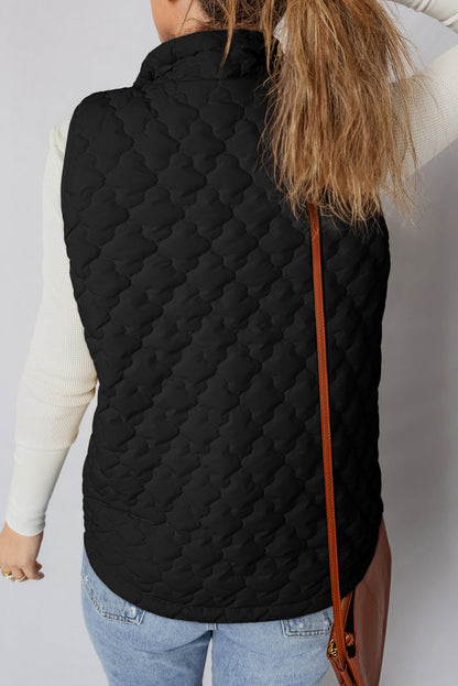 Threaded Pear Evelyn Zip Up Winter Vest