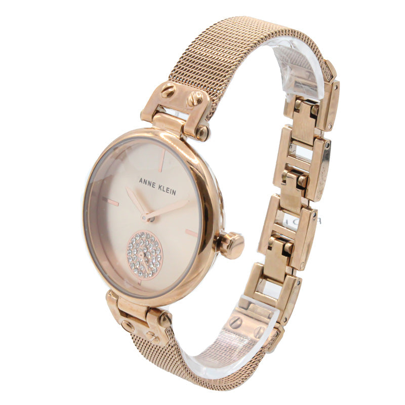 Anne Klein Rose Gold Ladies Watch AK3000