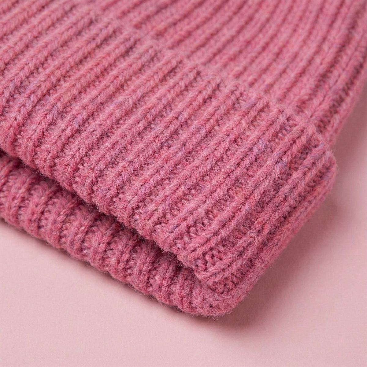 Anna-Kaci Soft Knit Winter Beanie with Warm Thick Ribbed Texture