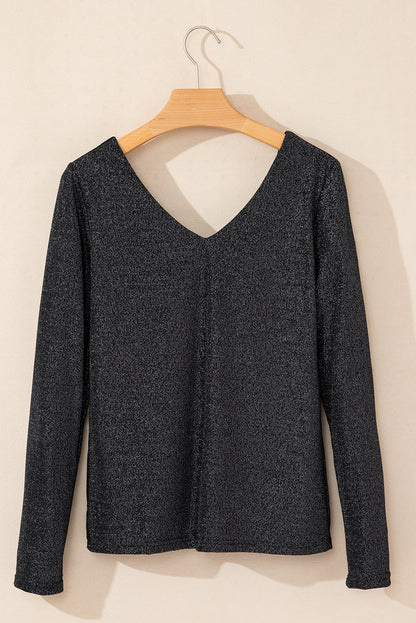 Threaded Pear Ellianna Bowknot Open Back Top