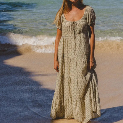 Floral Maxi Loose Summer Dress
