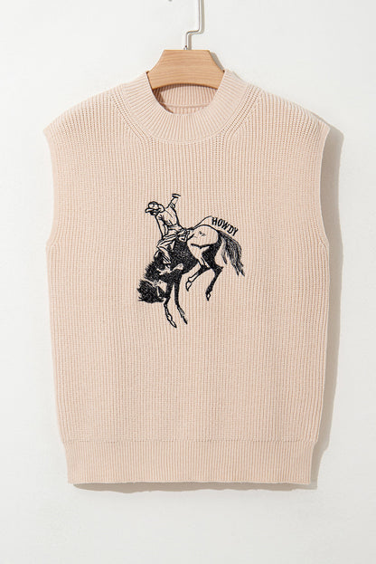Threaded Pear Lydia High Short Sleeve Sweater