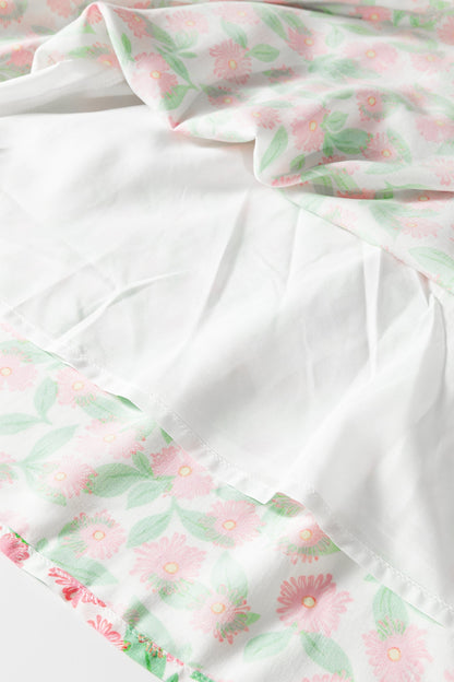 Threaded Pear Rachel Short Puff Sleeve Dress
