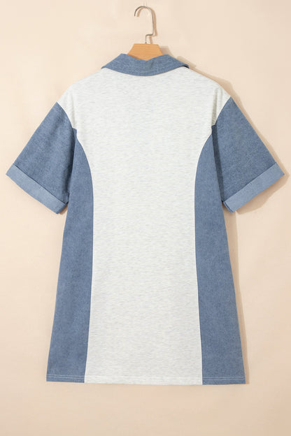 Threaded Pear Adelaide Polo Collar T Shirt