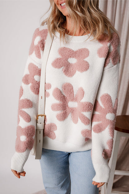 Threaded Pear Brynleigh Drop Shoulder Loose Sweater