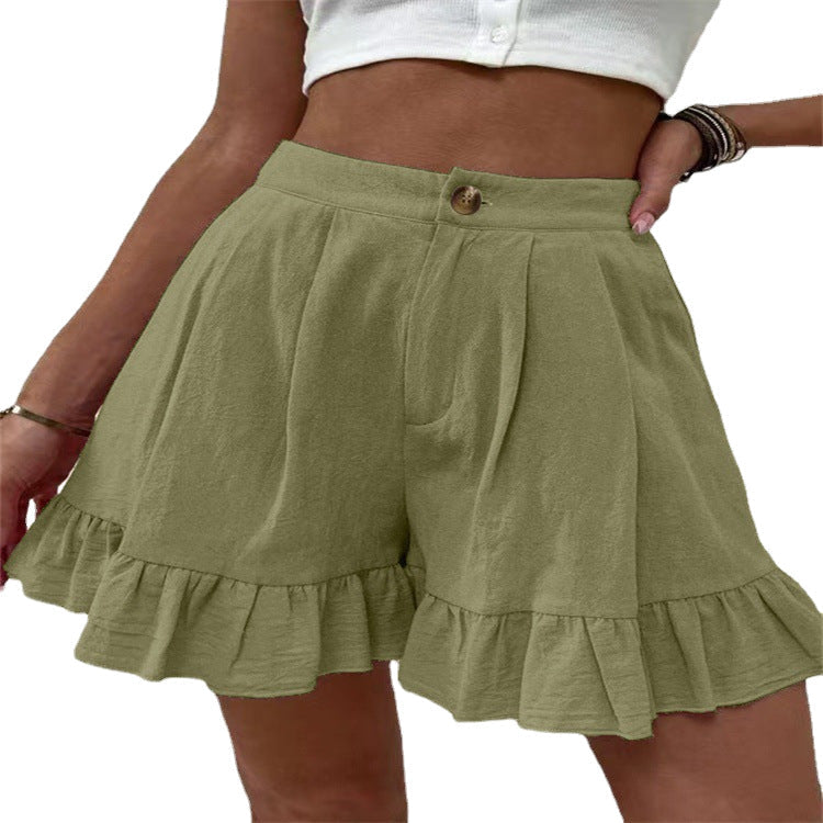 Loose-fitting Shorts High-waisted Shorts For Women