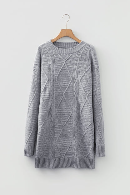 Threaded Pear Adalee Shoulder Loose Fit Sweater