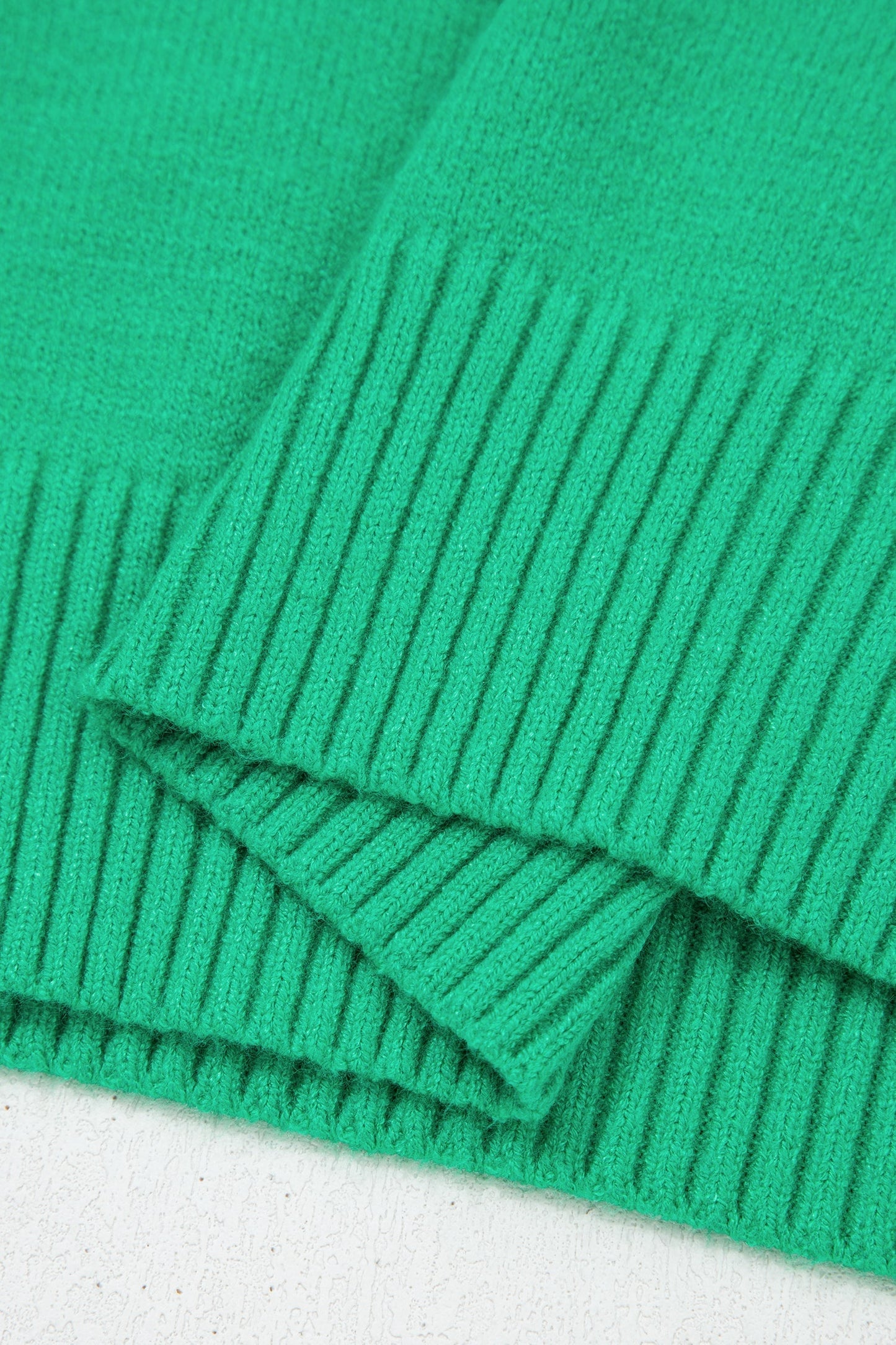 Threaded Pear Alexis Ruffle Short Sleeve Sweater